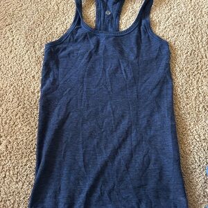 Lululemon Athletica Navy Tank Top